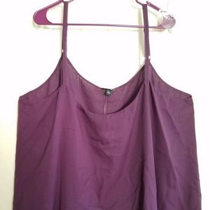 Torrid Maroon Spaghetti Strap Top 3X